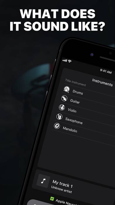 Musical Instruments Identifier Скриншот приложения #1