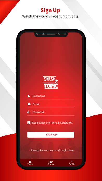 Smash Da Topic App screenshot