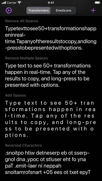 Textcraft Captura de pantalla de la aplicación #5