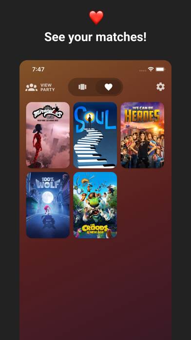 MovieSwipe App-Screenshot #2