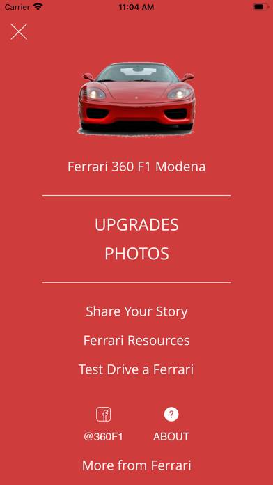 360 F1 Modena App screenshot #1