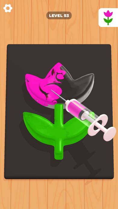 Jelly Dye：Satisfying ASMR Game Schermata dell'app #1