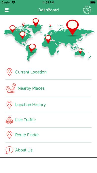GPS Navigation & Path Finder App screenshot #1