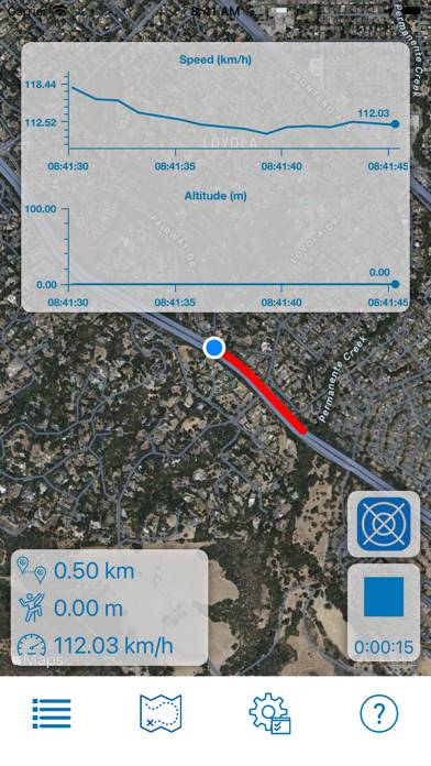 GeoTracker Pro immagine dello schermo