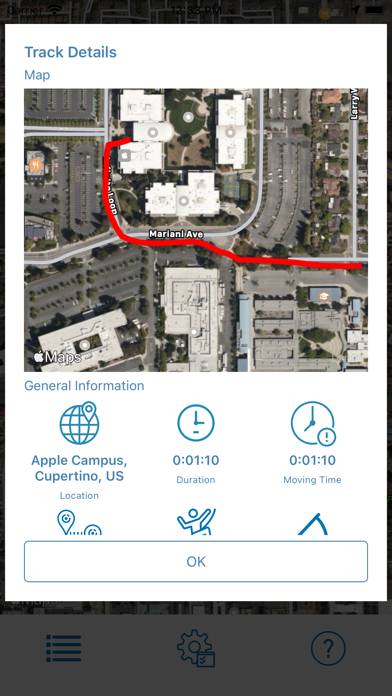 GeoTracker Pro Schermata dell'app #4