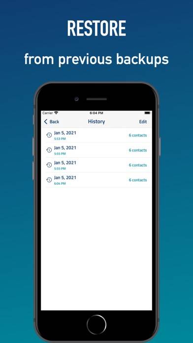 Save Contacts App screenshot #3