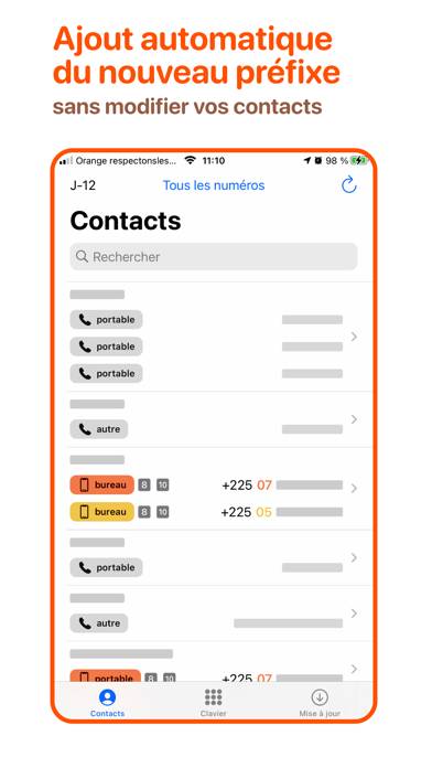 Contacts CI App screenshot #1