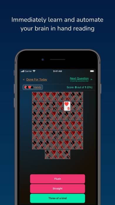 Learn Poker Hands Capture d'écran de l'application #3