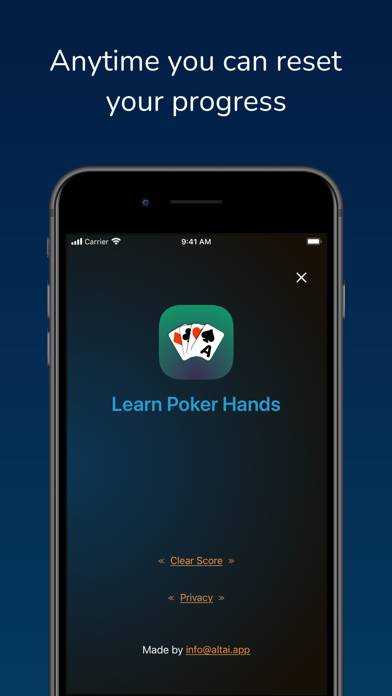 Learn Poker Hands Capture d'écran de l'application #4