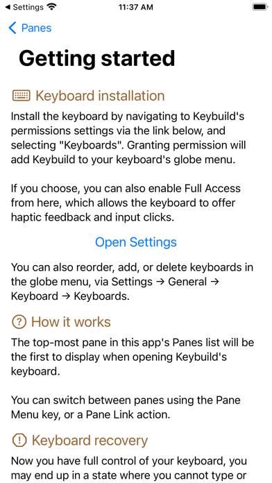 Keybuild Captura de pantalla de la aplicación #4