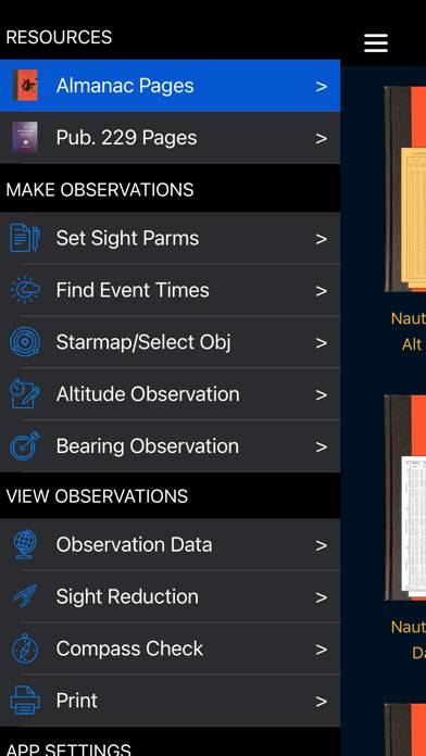 EZ Celestial Navigation App screenshot