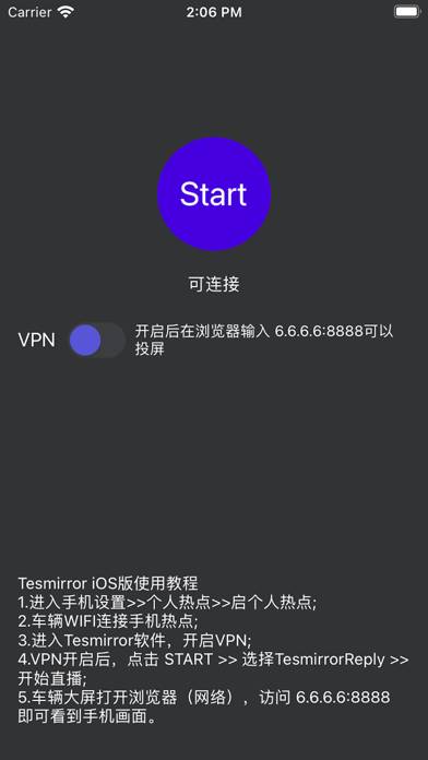 Tesmirror-特斯拉投屏神器 immagine dello schermo