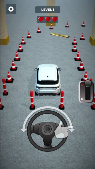 Real Drive 3D Parking Games Schermata dell'app #1
