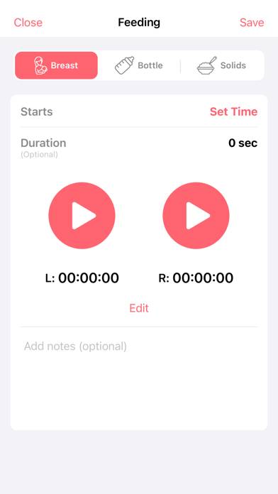 Newborn Tracker Baby App Adamo Uygulama ekran görüntüsü #6