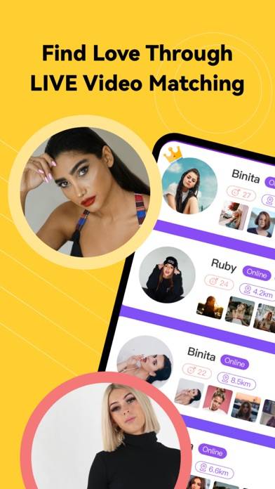 Hawa:Video Chat,Dating,Meet Capture d'écran de l'application #1