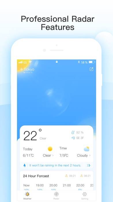 Weather Pro- Radar& Forecast App screenshot #1