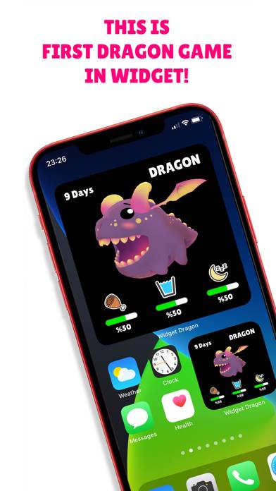 Dragon Widget Game Schermata dell'app #1