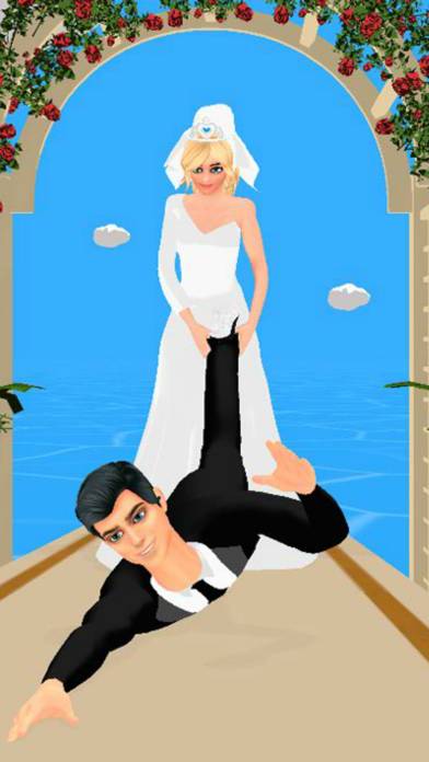 Wedding Rush 3D! Captura de pantalla de la aplicación #1