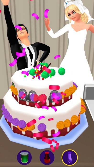 Wedding Rush 3D! Captura de pantalla de la aplicación #2