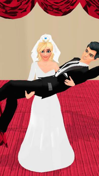 Wedding Rush 3D! Capture d'écran de l'application #3