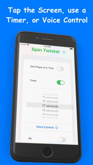 Spin Twister Captura de pantalla de la aplicación #2