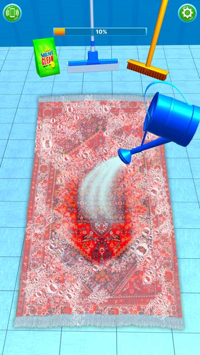 Relaxing ASMR Carpet Cleaning game screenshot