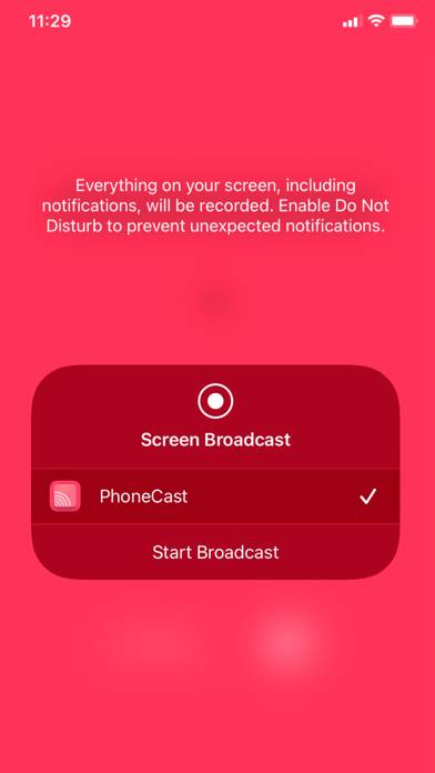 PhoneCast App preview #5