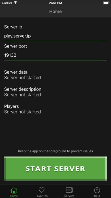MC Server Connector App screenshot #1