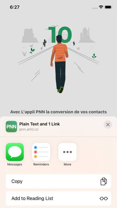 Pnn Artci Capture d'écran de l'application