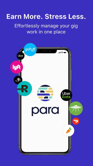 Para – Gig Drivers Earn More App screenshot #1
