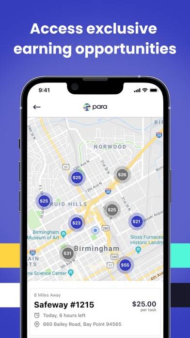 Para – Gig Drivers Earn More App screenshot #5