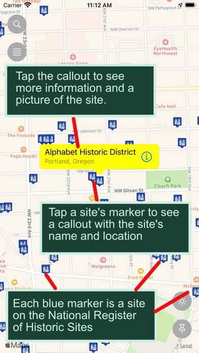 Historic Sites: USA App screenshot #2