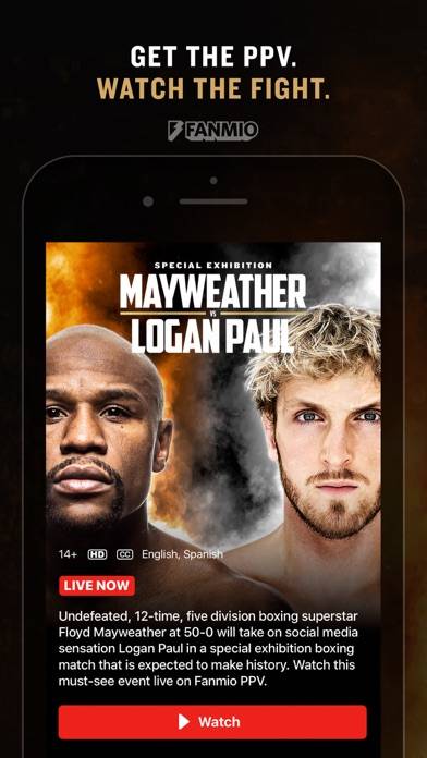 Fanmio Boxing App screenshot #2
