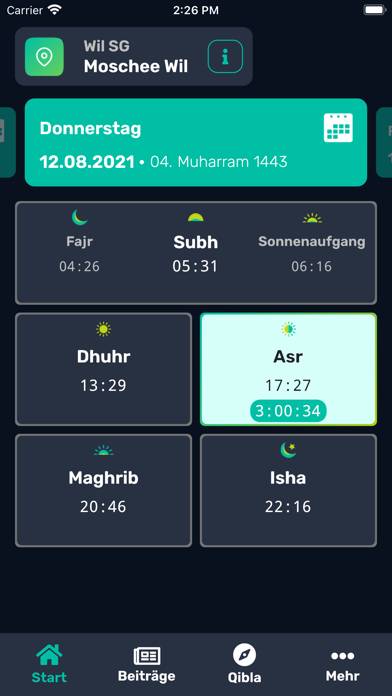 MyMosq App-Screenshot