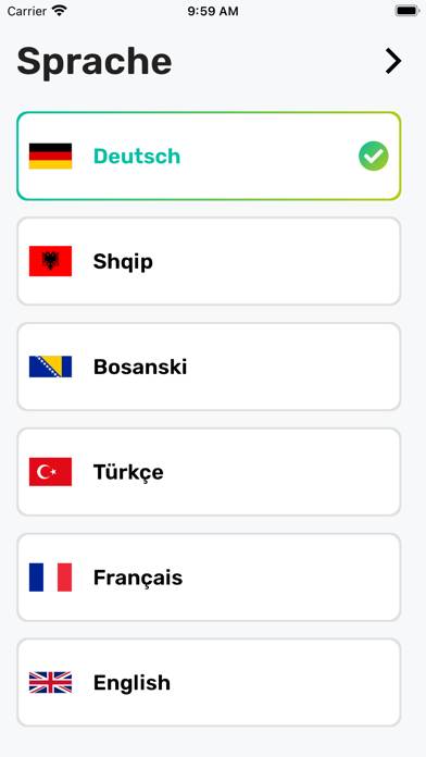 MyMosq App-Screenshot