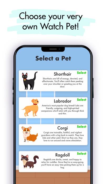 Watch Pet: Widget & Watch Pets Captura de pantalla de la aplicación #4