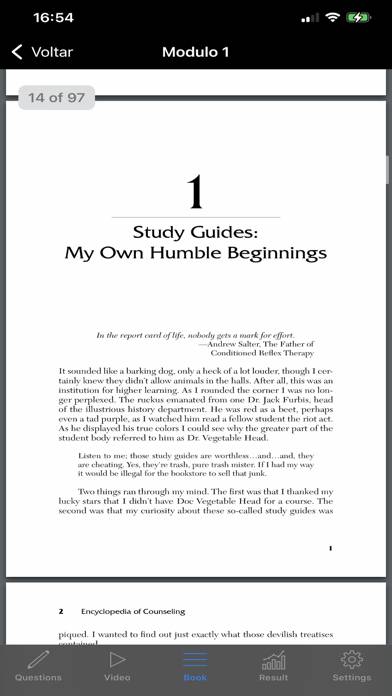 The Encyclopedia of Counseling Captura de pantalla de la aplicación