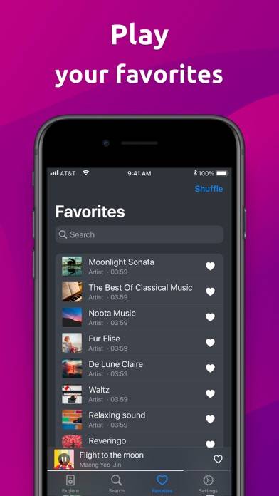 Music Player Captura de pantalla de la aplicación #1