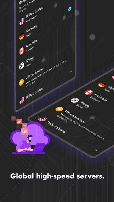 Secure VPN App-Screenshot