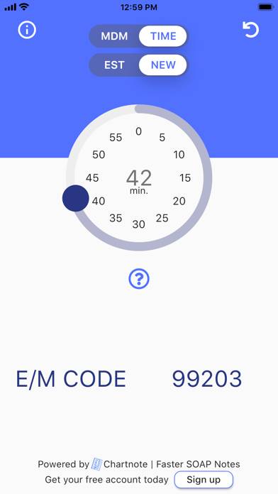 E/M Coder App screenshot #3
