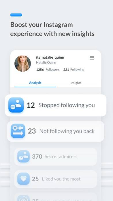 Gossipgram Followers Tracker App screenshot #3