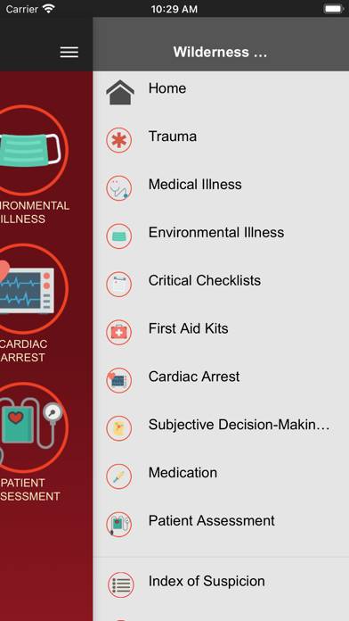 Wilderness Medicine Reference App-Screenshot #2