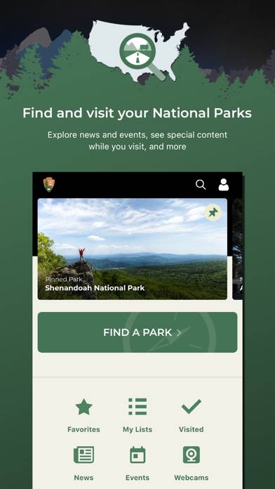 National Park Service App screenshot #1