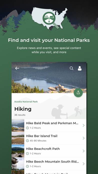 National Park Service App screenshot