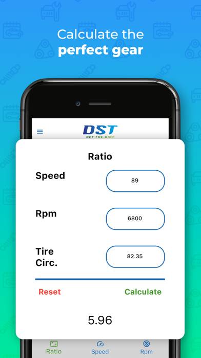 Dirt Slingin Tech App screenshot