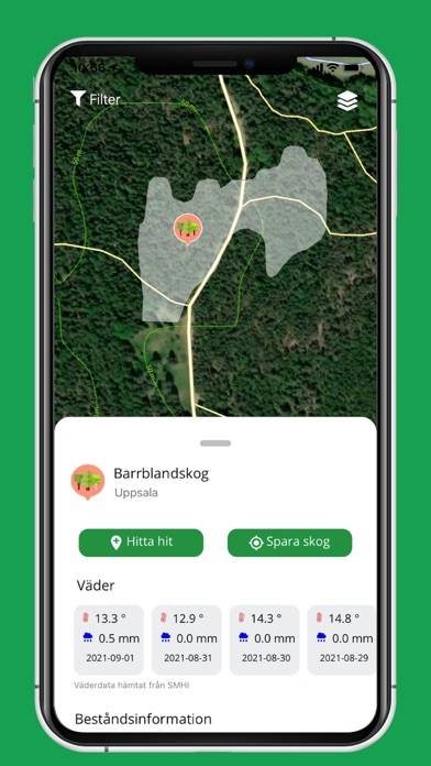 Hitta Skog App skärmdump #4
