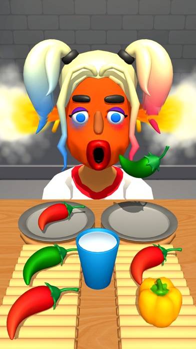 Extra Hot Chili 3D:Pepper Fury Schermata dell'app #1