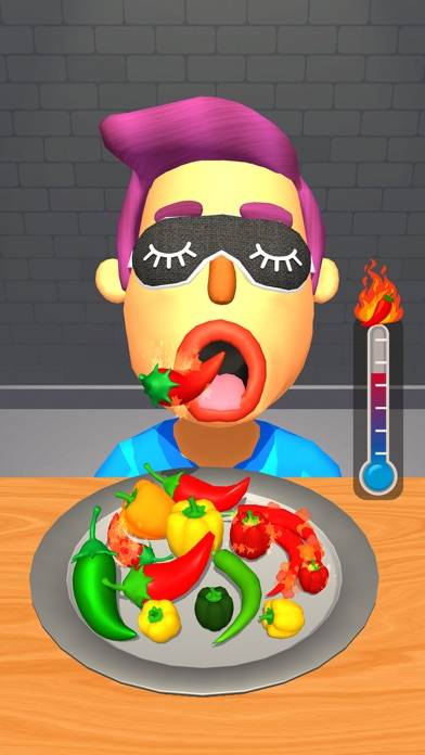 Extra Hot Chili 3D:Pepper Fury Schermata dell'app #2