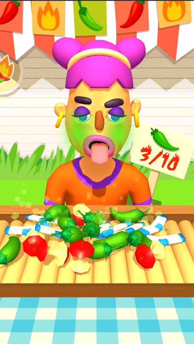 Extra Hot Chili 3D:Pepper Fury Schermata dell'app #4