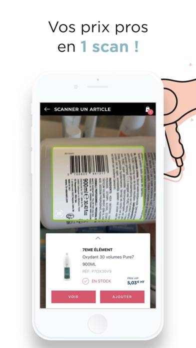 Bleu Libellule Coiffure Beauté Capture d'écran de l'application